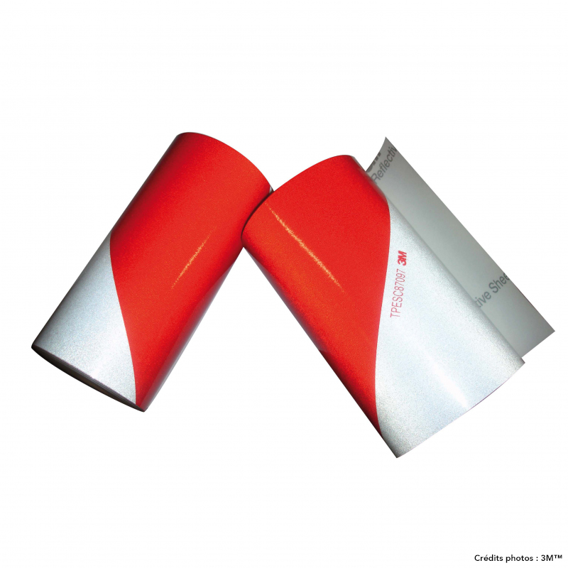 Kits de 2 rouleaux - Rouge/Blanc - Classes A et B - 3M