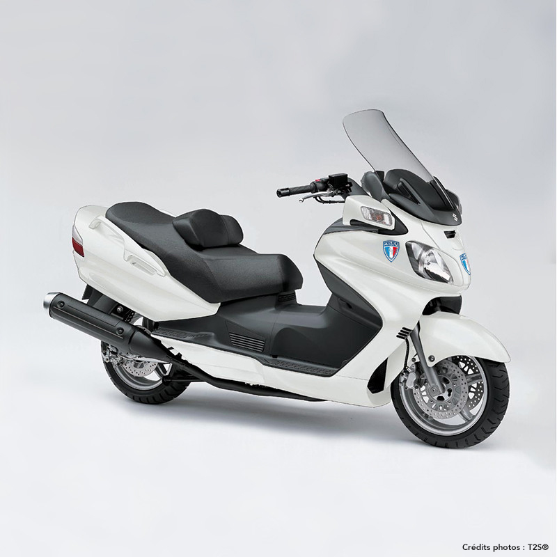 Kit Police Municipale - Moto ou Scooter - Non caréné - Zebraflex® par T2S®