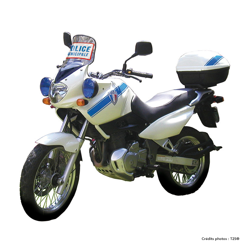 Kit Police Municipale - Moto ou Scooter - Caréné - Zebraflex® par T2S®